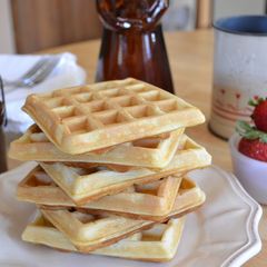A picture of Our Favorite Waffles.