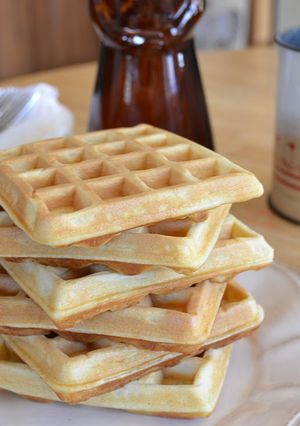A picture of Our Favorite Waffles.