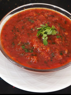 A picture of Tomato Garlic Chutney.
