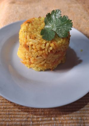 Una foto de Arroz rojo