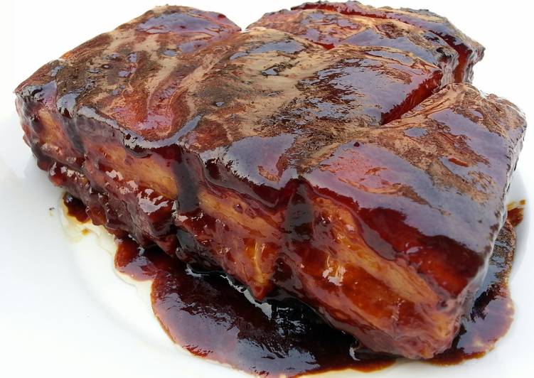 Recipe of Award-winning Baked Pork Belly In Hoisin Sauce