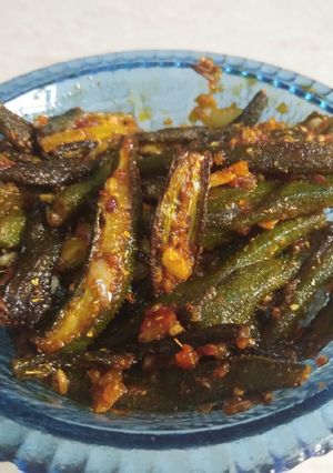 ભીંડા નું ક્રિસ્પી શાક (Crispy Bhindi Sabji Recipe In Gujarati) રેસીપી મુખ્ય ફોટો