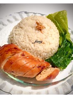 Foto resep Soy Sauce Roasted Chicken with Hainan Rice