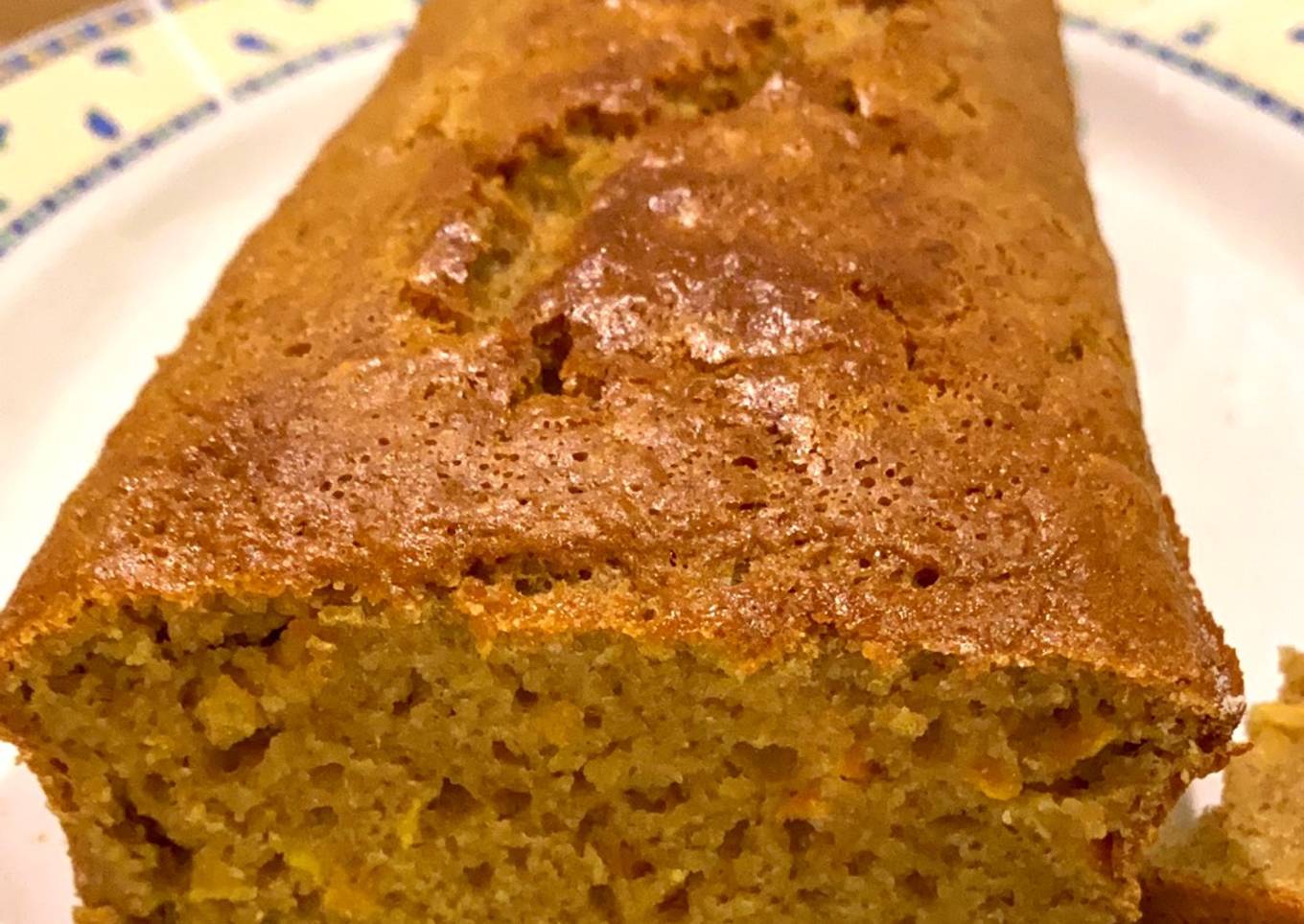 Budín de naranja saludable
