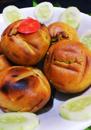 मसाला बाटी (masala bati recipe in Hindi) रेसिपी मुख्य फोटो
