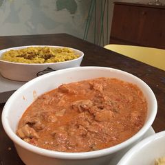 ‘What’ve we got in’ curry A picture of ‘What’ve we got in’ curry.