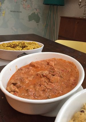 A picture of ‘What’ve we got in’ curry.