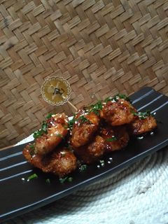 Foto resep Garlic Honey Chicken Wings