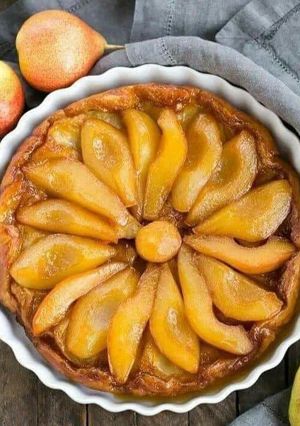 صورة لوصفة كلافوتي بالكثمرى💛🍐