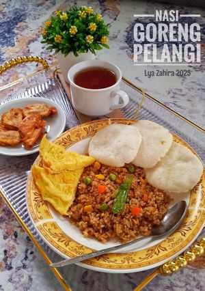 Foto resep Nasi Goreng Pelangi