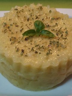 Una foto de Puré de yuca