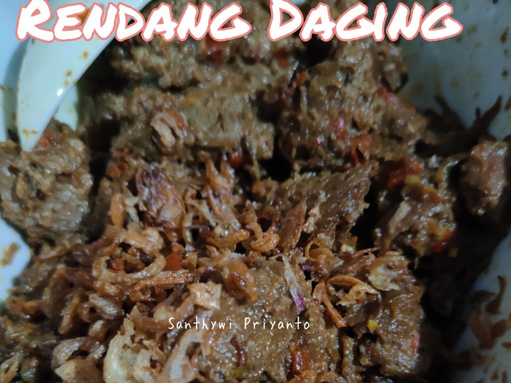 Resep 213. Rendang Daging, Enak