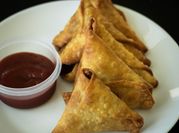 A picture of samosa sheets