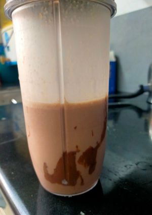 A picture of Banana And Nutella Milkshake.