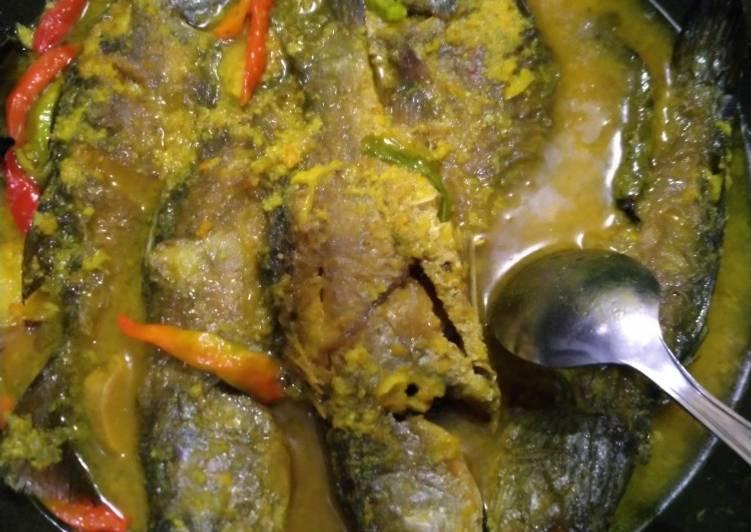 Ikan cukil 🐠 bumbu acar tanpa sayur