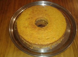 Una foto de Torta de zanahoria, naranja y avena