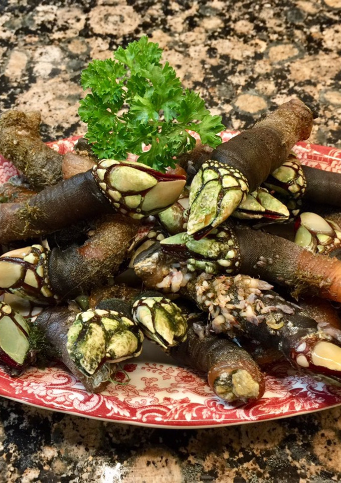 Una foto de Percebes cocidos