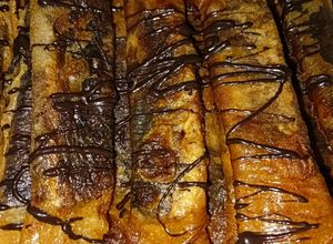 Foto resep 778. Baked Banana Spring Rolls with Chocolate and Cinnamons / Pisang Coklat / Piscok