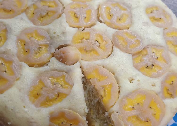 Cara Gampang Membuat Bolu pisang kukus, Enak Banget