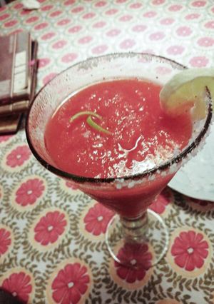 Una foto de Frozen Margarita de Fresa