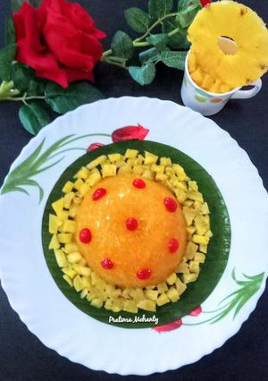 A picture of Pineapple Pudding.