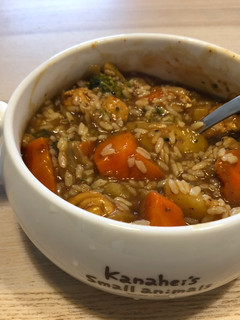 簡單電鍋咖喱飯 的食譜成品照片