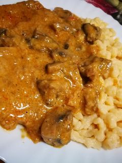 Bakonyi sertésszelet recept fotója