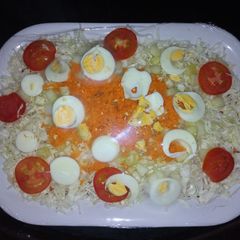 A picture of Vegetable salad.