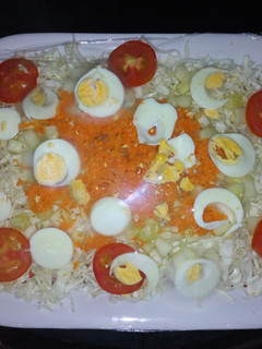 A picture of Vegetable salad.