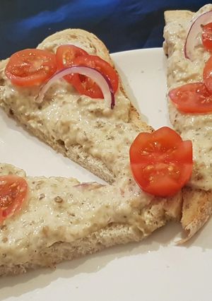 Padlizsánkrém recept fotója