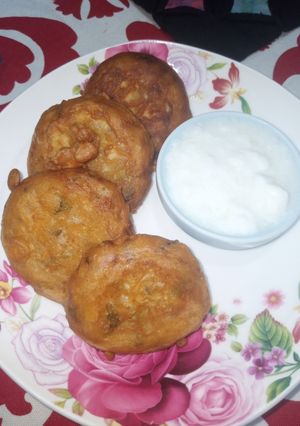 A picture of Potato & Yam Kababs.