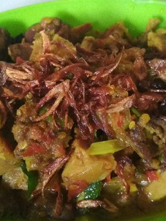 Foto resep Jantung ayam + bakso bumbu rica rica