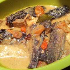 A picture of Lele Masak Santan Pedas.