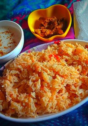 A picture of Tomato rice.