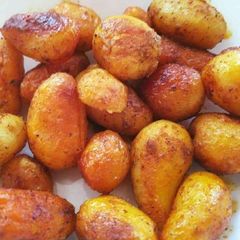 Baby Potatoes fry A picture of Baby Potatoes fry.