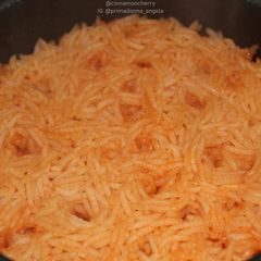 A picture of Tomato Rice.