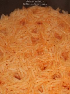 A picture of Tomato Rice.