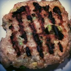 A picture of California burger patties.
