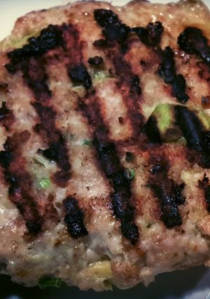 A picture of California burger patties.