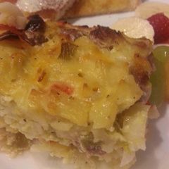 A picture of Sunrise Breakfast Casserole.