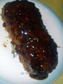 A picture of Tomato & Barbeque Sweet Glaze (for meatloaf & other meats).
