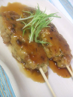 A picture of Izakaya-style Tsukune Patties.