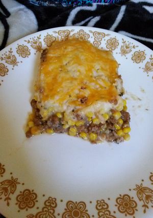 A picture of Sarah's Simple Shepherds Pie.