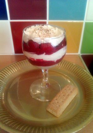 A picture of Vickys Scottish Cranachan, GF DF EF SF NF.