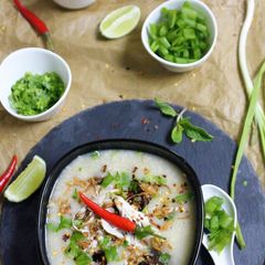 Chicken Oats Porridge A picture of Chicken Oats Porridge.