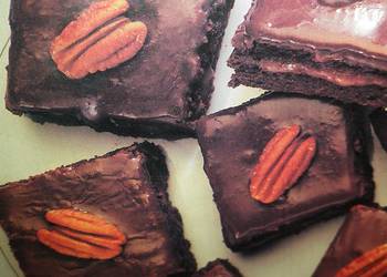 How to Recipe Perfect Pecan Caramel Brownies