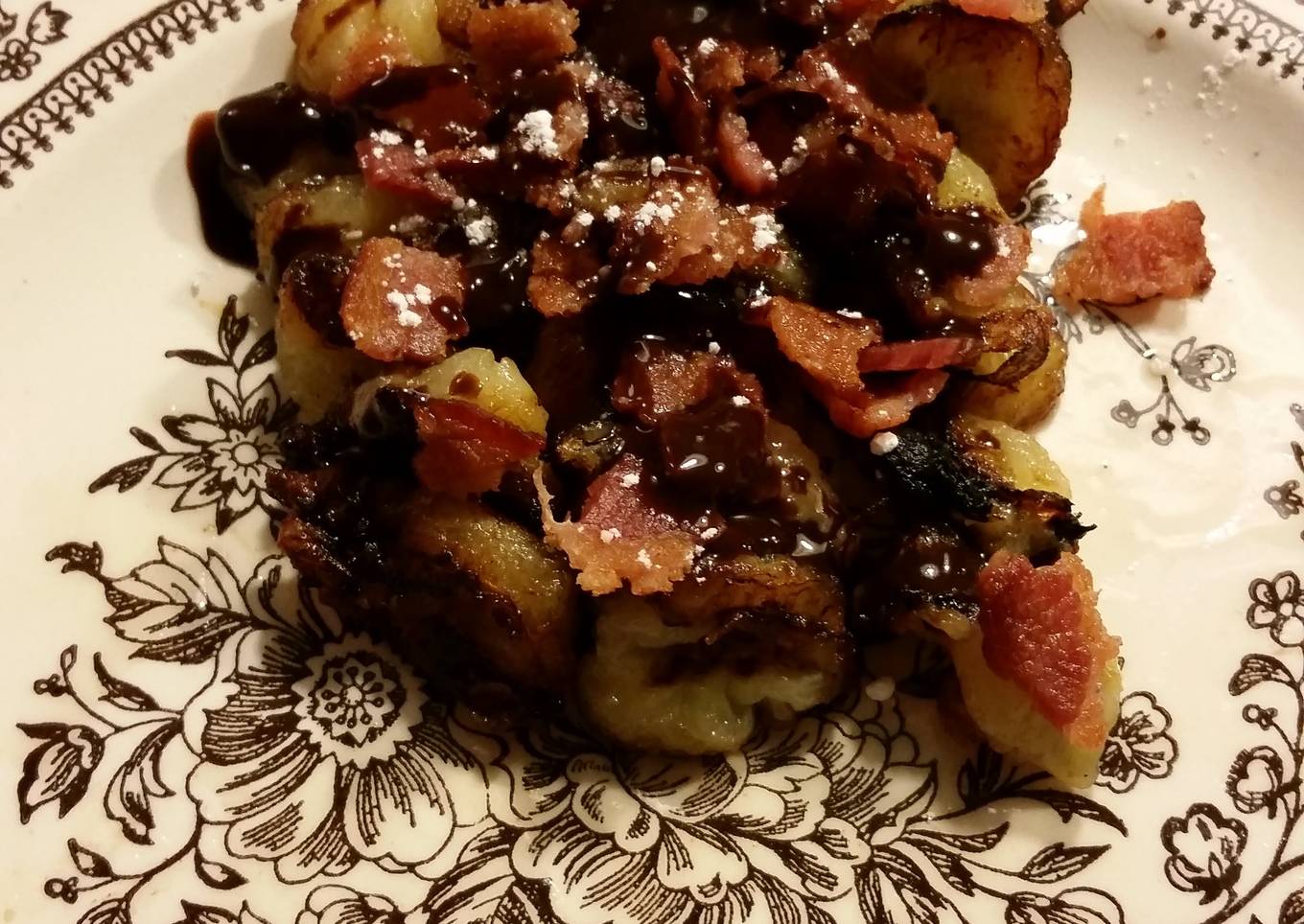 Bacon and bananas