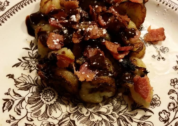 Recipe: Perfect Bacon and bananas