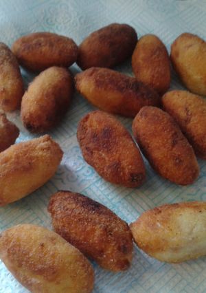 A picture of Spanish ham Croquetas.