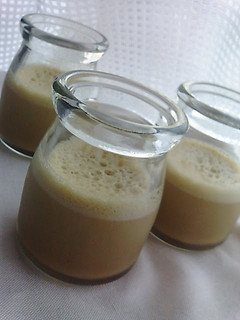 A picture of Simple Black Tea Mousse with Marshmallows.